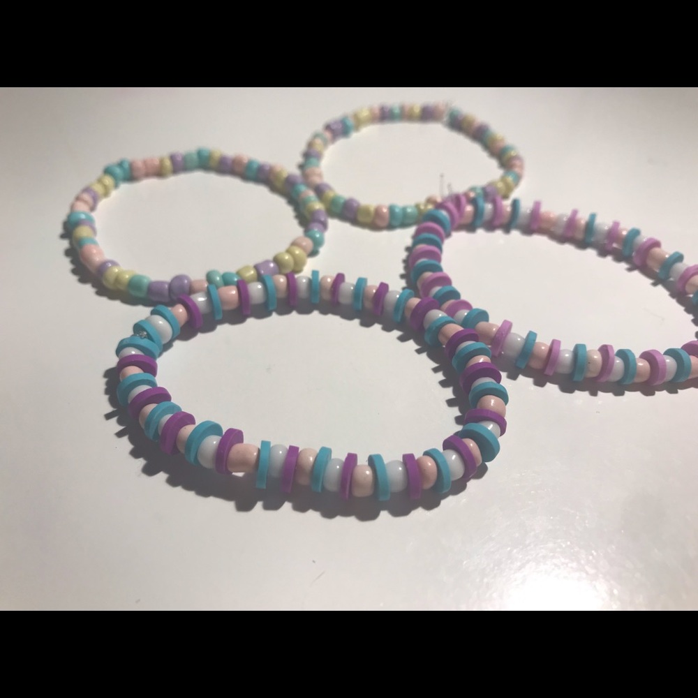 NOT FOR SALE There are 4 homemade bracelets
